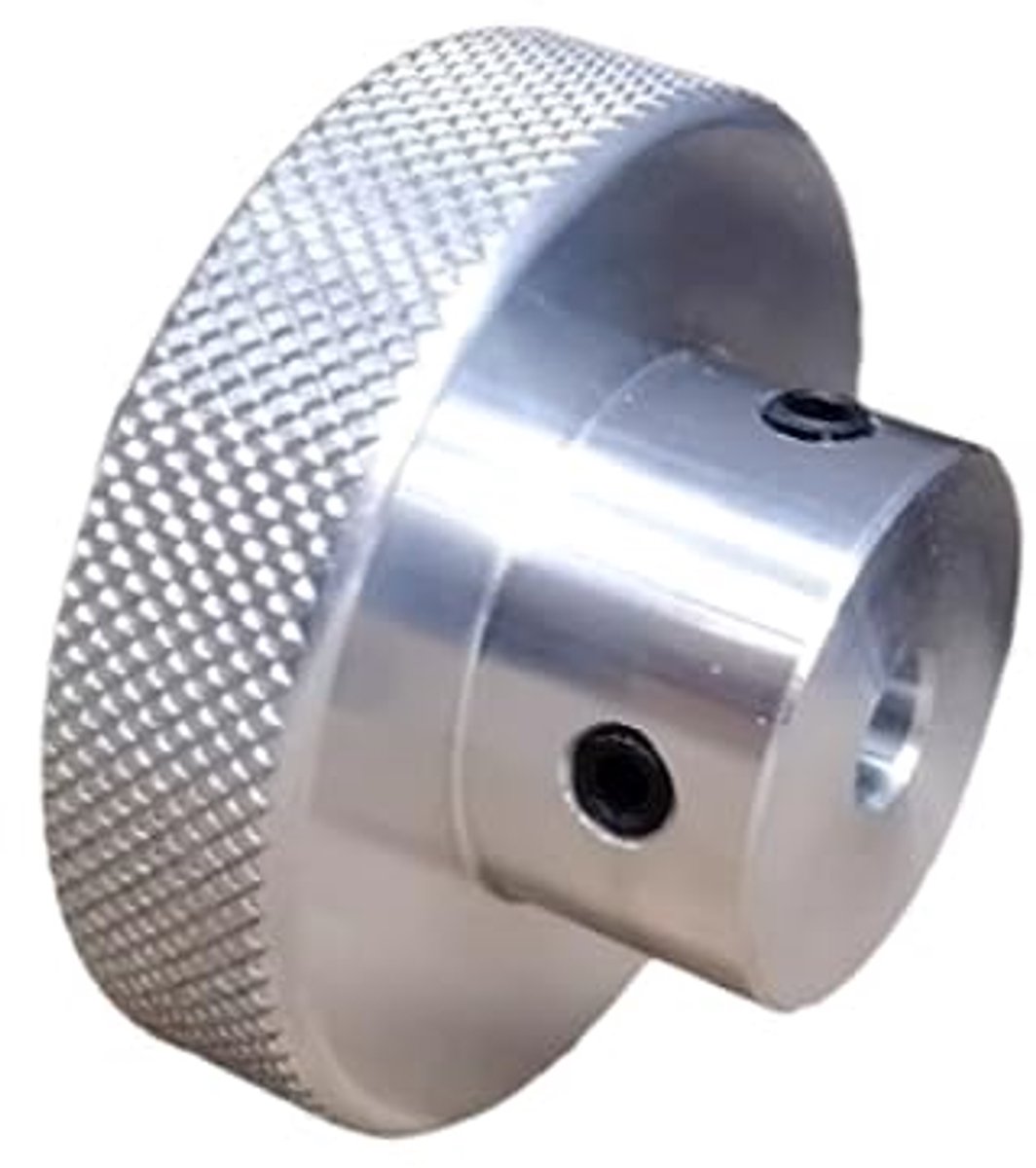 Mini handwiel 60 mm aluminiumlegering voor draaibank en machines