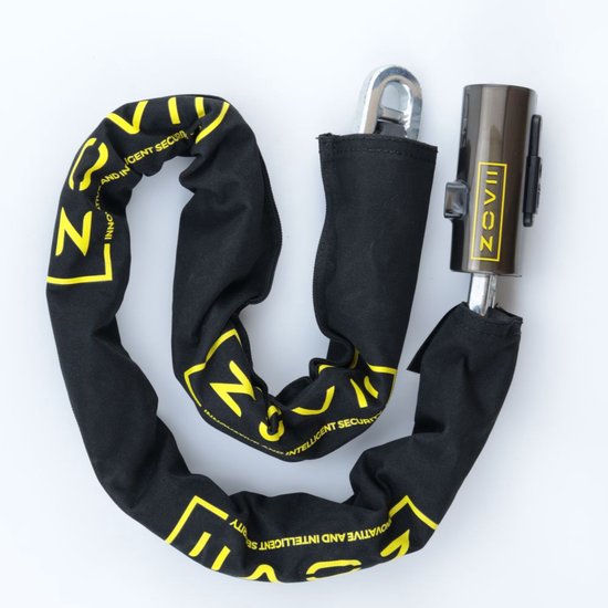 Zovii Kettingslot ART4 met 120dB Alarm - Anti-diefstal scooterslot 120cm - Waterdicht & Weerbestendig - motor alarm - Anti boorcilinder - IP67 - Goedegekeurd ART4 Motorslot — afbeelding 2