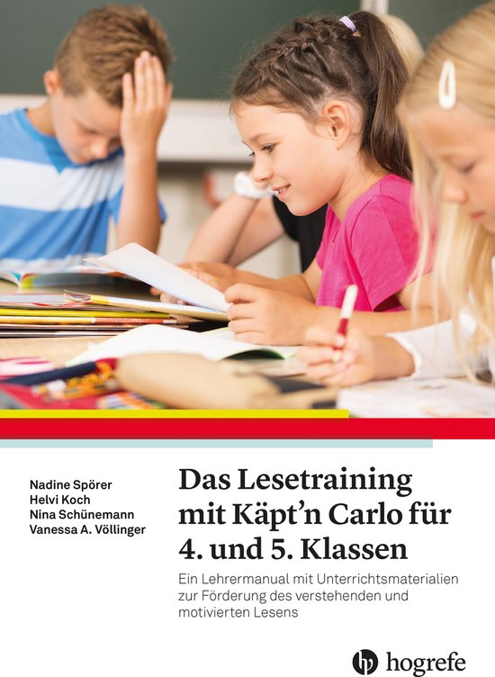 Das Lesetraining mit Käptʼn Carlo für 4. und 5. Klassen - cover