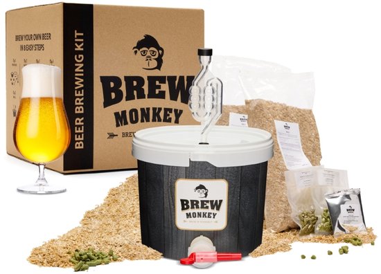 Brew Monkey Basis Tripel – Bierbrouwpakket starter – Zelf Bier Brouwen