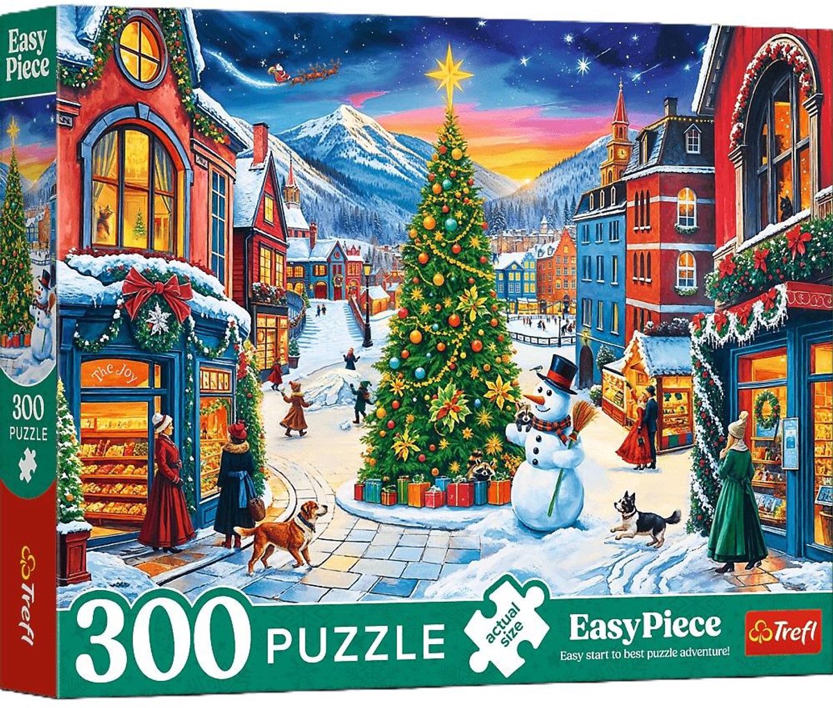 PUZZLE 300 Świąteczne miasteczko 23104 - PUZZEL 300 Kerststadje 23104