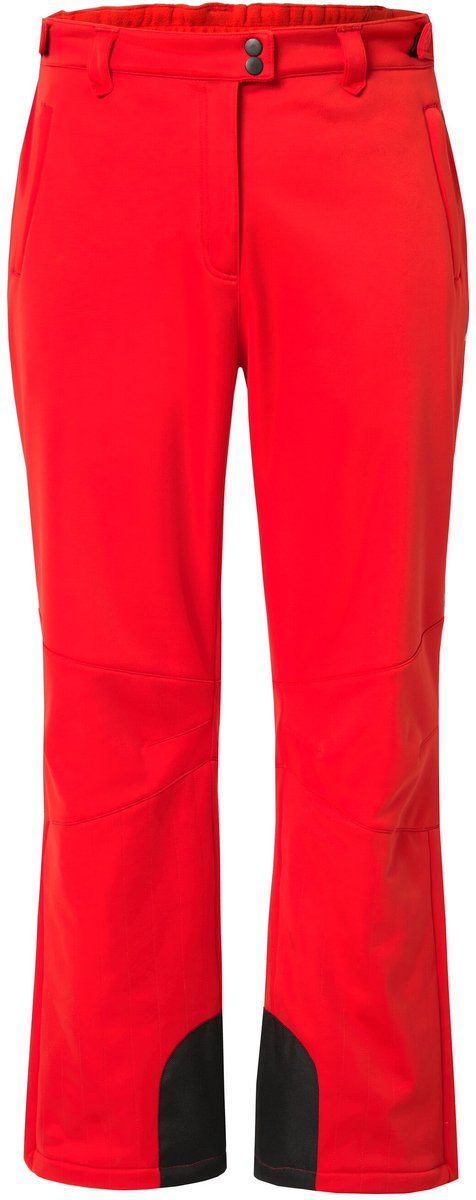 Ulla Popken - Dames - Softshellbroek waterdicht ritszakken sneeuwrok - Salsa - Maat 60