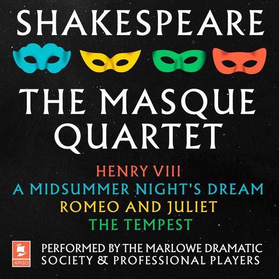 Argo Classics- Shakespeare: The Masque Quartet - cover