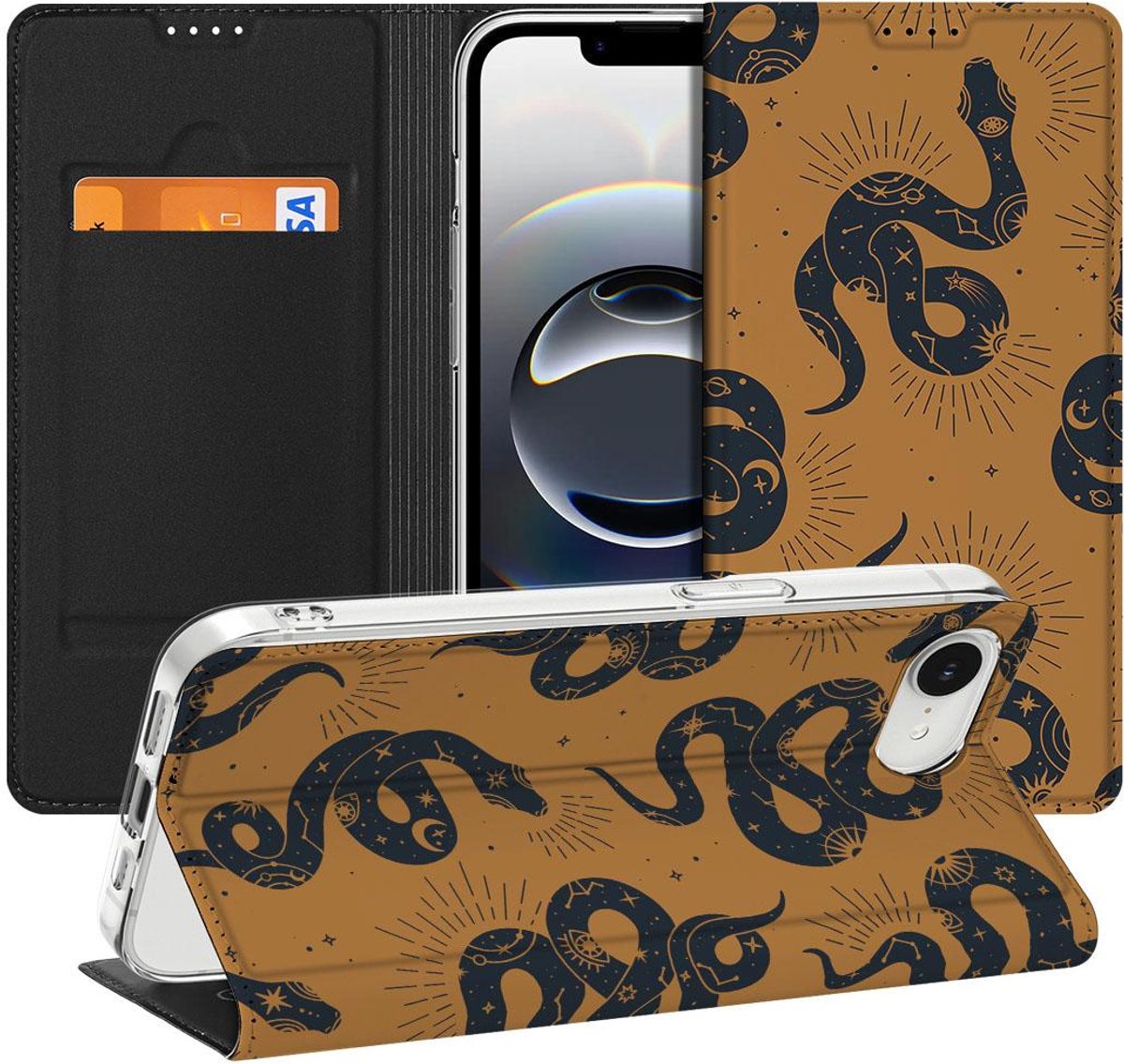 Hoesje maken voor Apple iPhone 16e/17e Snakes