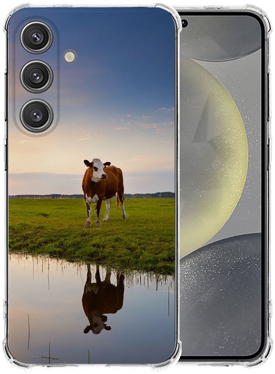 Samsung Galaxy S25 Plus Hoesje - Koe TPU Antishock