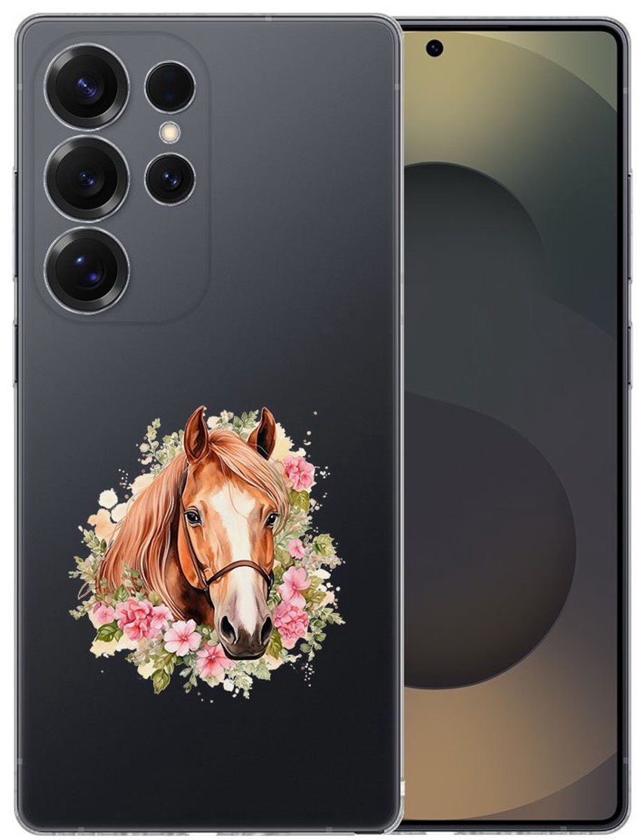 TPU Hoesje Samsung Galaxy S25 Ultra - Paard Backcover