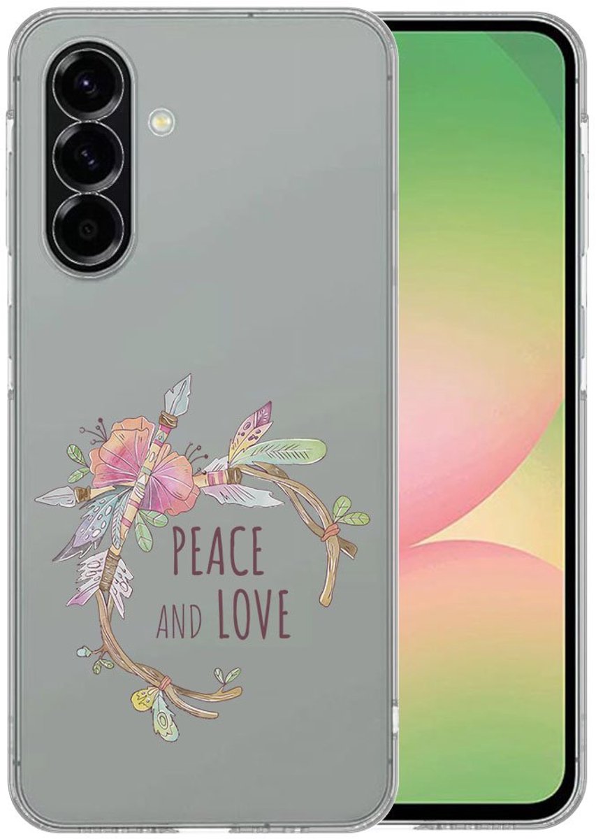 TPU Hoesje Samsung Galaxy A56 - Boho Text Backcover