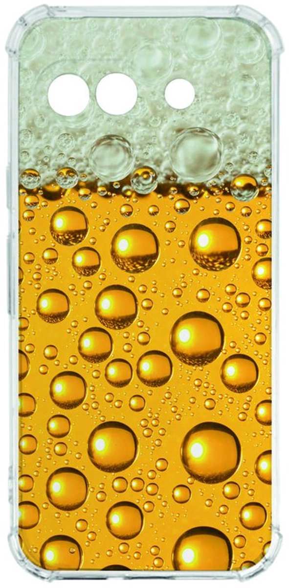 Google Pixel 9a Hoesje - Bier TPU Antishock