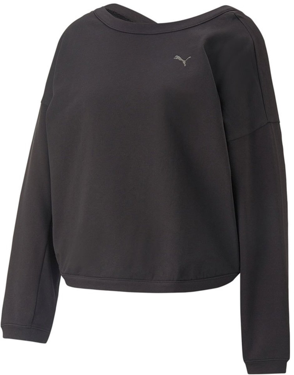 Puma Studio Plastic Free Sweatshirt Vrouw Zwart