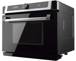 MMP® Stoomoven - Zwart - 60 cm x 56 cm x 52 cm