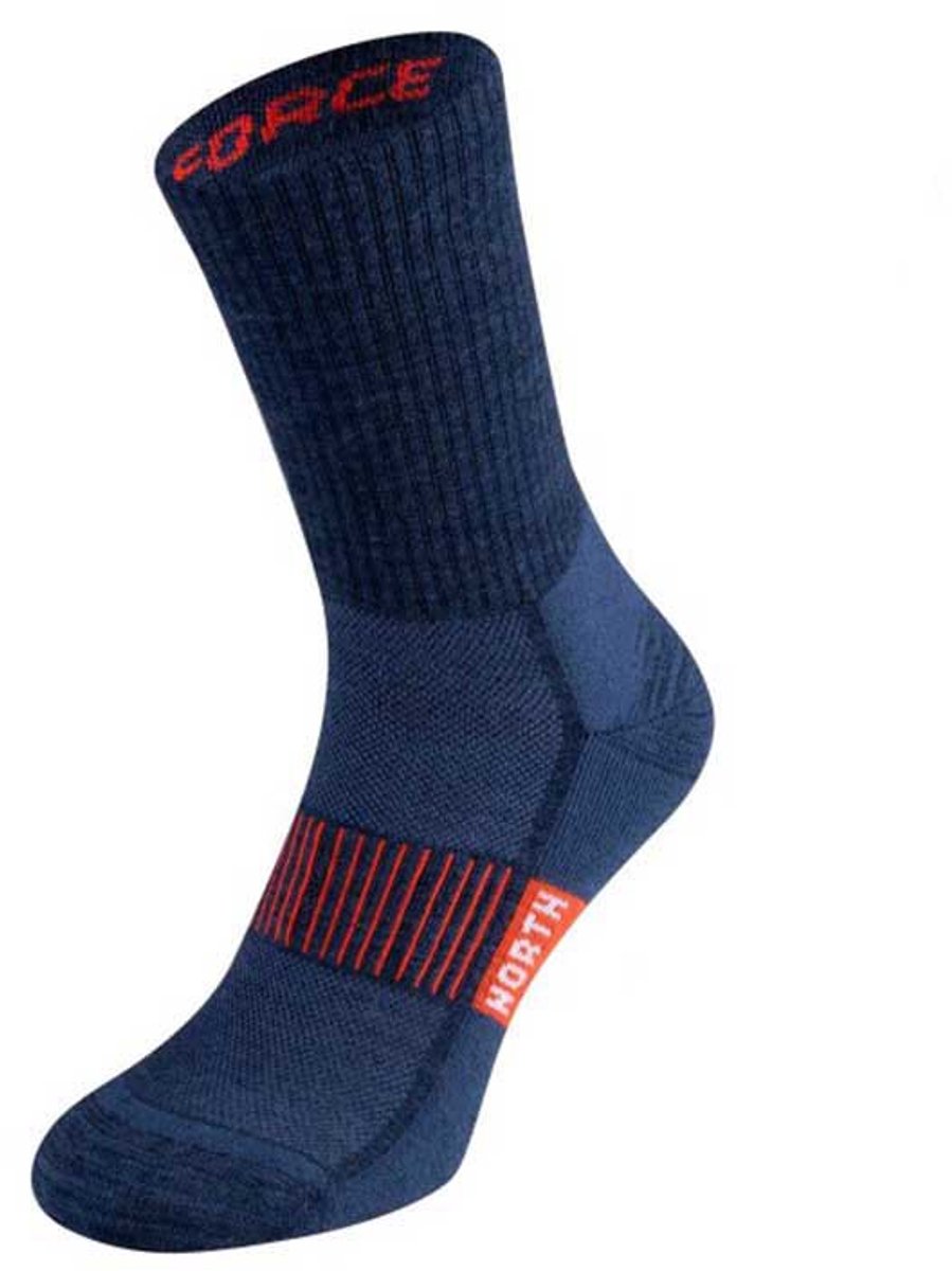 Force North Crew Sokken Blauw EU 42-47 Man,Vrouw