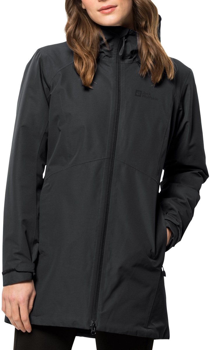 Jack Wolfskin Heidelstein Insulated Jacket Women Outdoorjas Dames Zwart