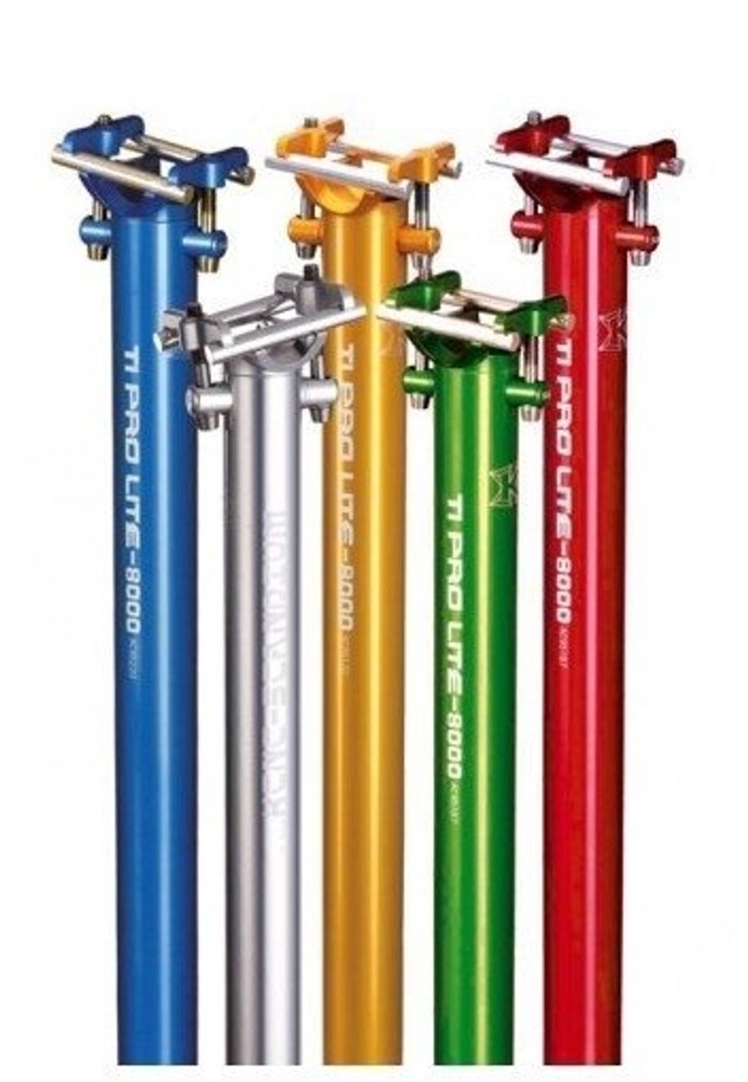Kcnc Ti Pro Lite Scandium 34.9mm Zadelpen Blauw
