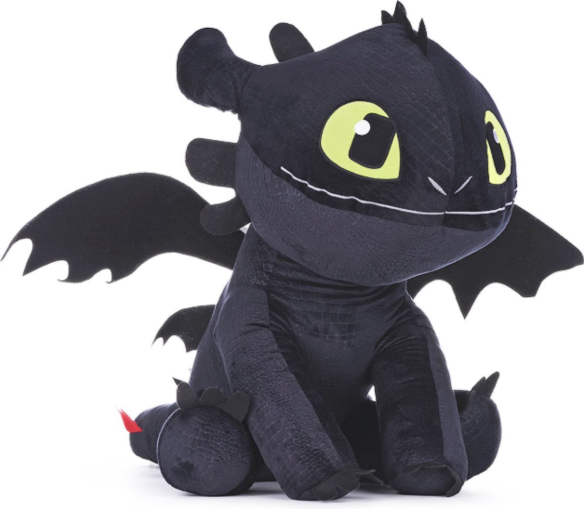 Toothless - Hoe Tem je een Draak Pluche Knuffel XXL 120 cm - Speelgoed Knuffels voor Kinderen Jongens Meisjes - How To Train Your Dragon Plush XL