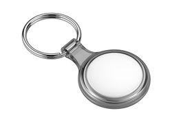 Smarttag - Airtag - Bluetooth sleutelvinder - Bluetooth GPS tracker - Inclusief sleutelhanger - Geschikt voor Apple & Samsung - Wit