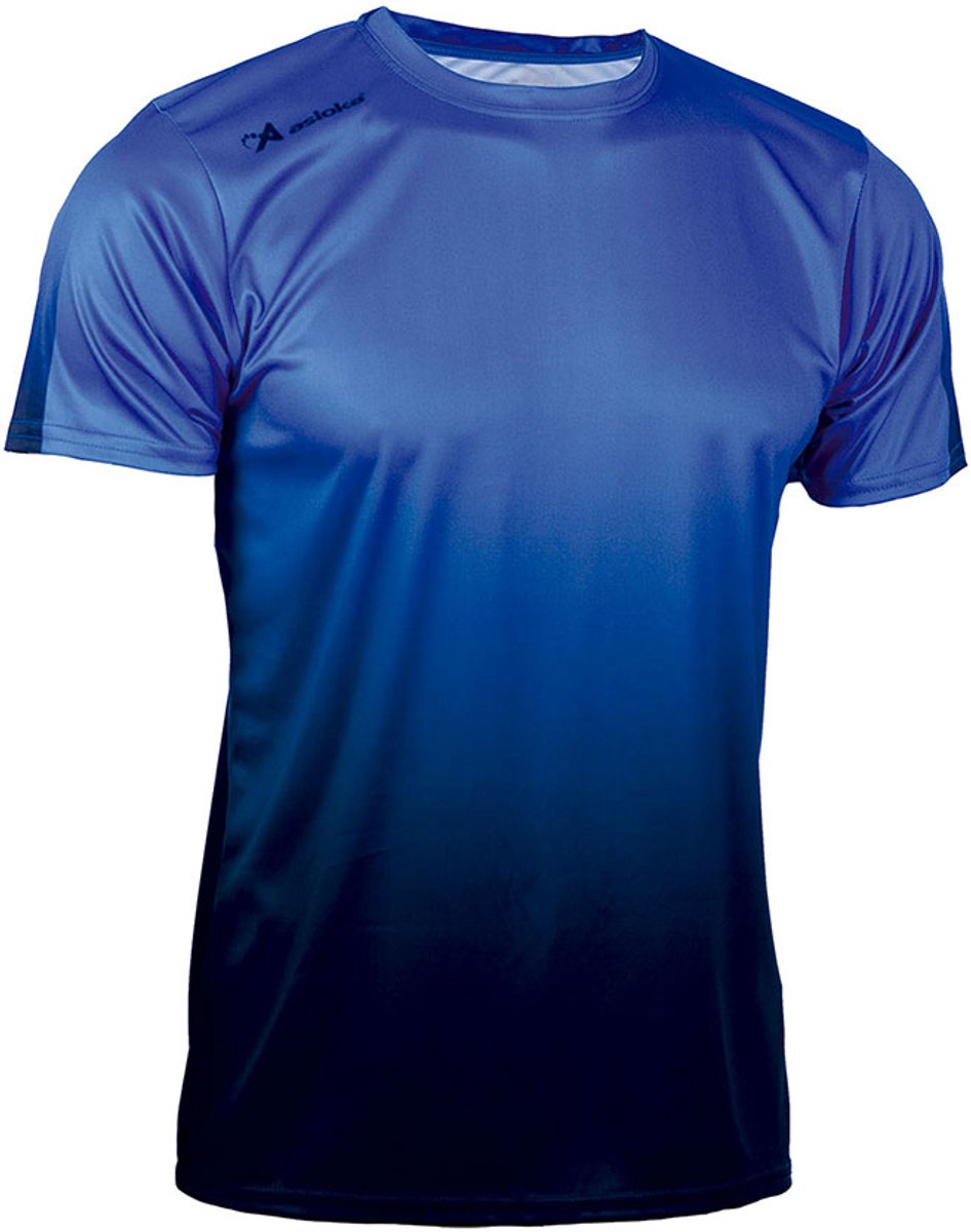 Asioka Tenerife Interlock T-shirt Met Korte Mouwen Blauw 2XL