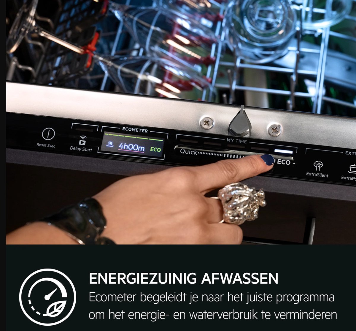 AEG FSE7674XP 5000 serie - Inbouwvaatwasser - AirDry - 14 couverts - Energielabel A — afbeelding 5