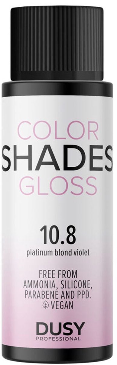 dusy professional Color Shades 10.8 Platinum Blonde Violet 60 ml