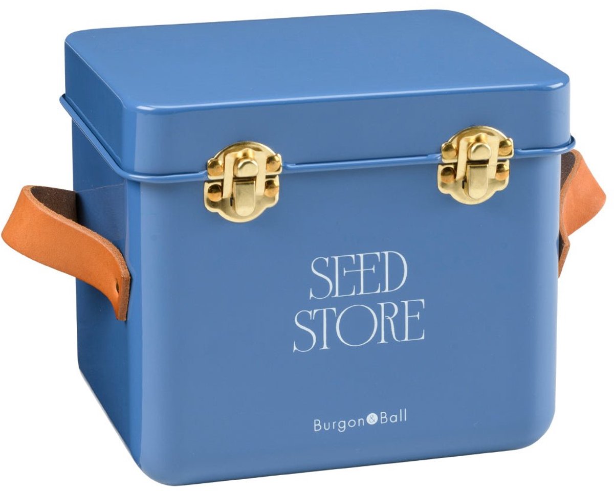 Burgon & Ball Bewaarblik zaden Mini - Blauw