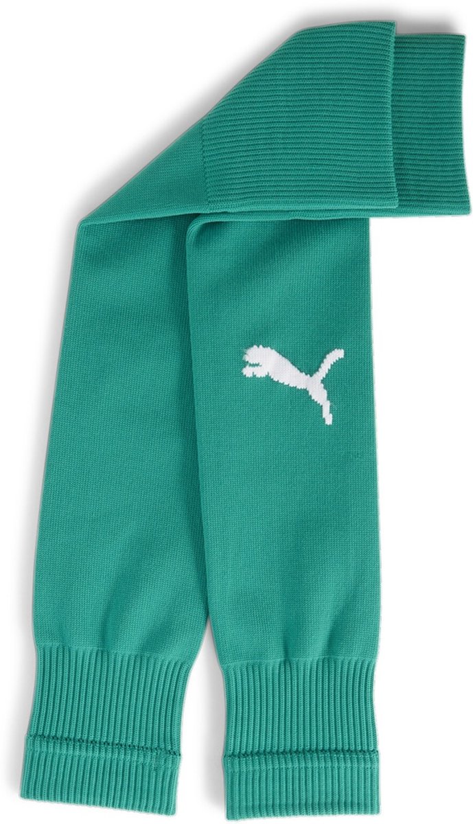 Puma Fußballsocken TeamGoal Sleeve Sock 706028 Sport Green-Puma White-3