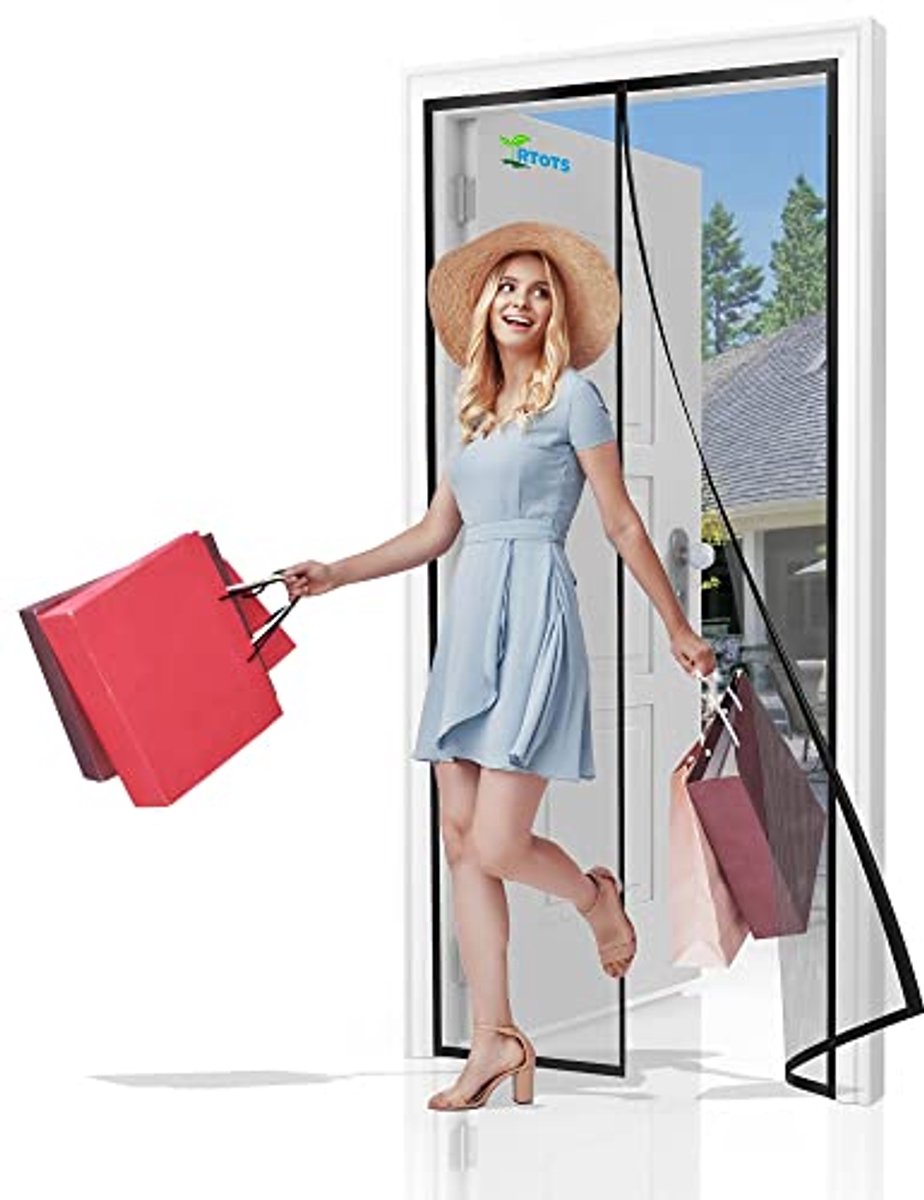Magnetische Hordeur 90 x 260 cm - Duurzaam en Winddicht