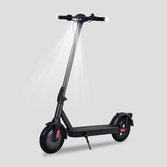 YEE RUN Elektrische Step 350W Motor - Maximale snelheid 25 km/u - Bereik tot 30km - 10 ″ Banden - Inklapbaar - Met APP -Zwart.