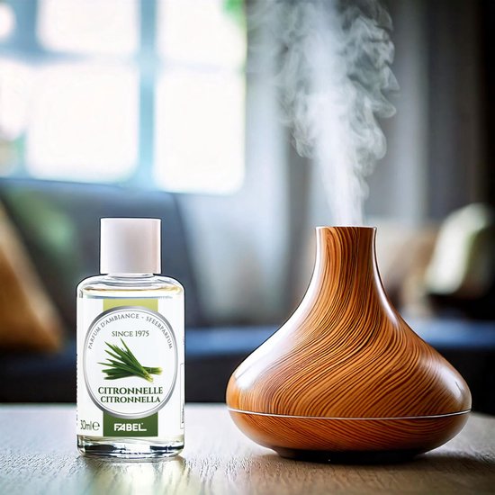 Fabel Sfeerparfum - Interieurparfums - aangename en verfijnde geur in huis - 30 ml - Citronella