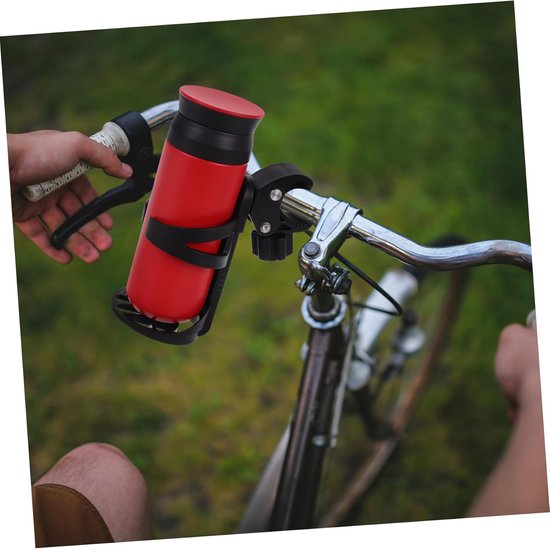 Bekerhouder - Kinderwagenbekerhouder - Universele draaibare bekerhouder - 360 graden rotatie - Verstelbare sterke clip - Geschikt voor kinderwagens, fietsen, rolstoelen, rollators en auto's — afbeelding 5
