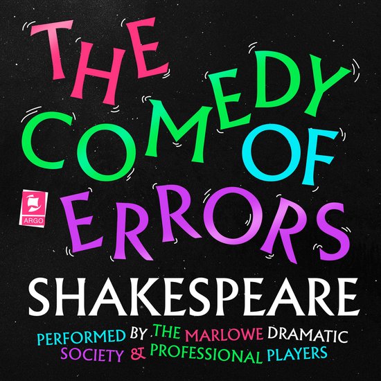 Argo Classics-The Comedy of Errors - cover