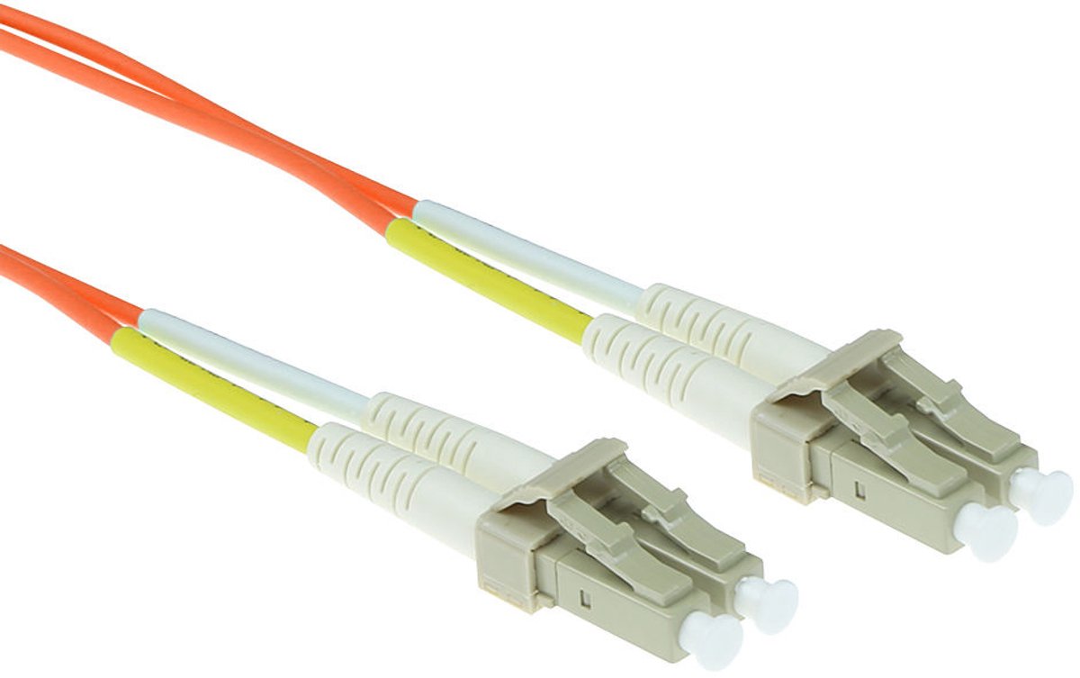 ACT RL9015 Glasvezel Patchkabel Duplex LSZH - LC/LC 62.5/125µm OM1 - 15 meter