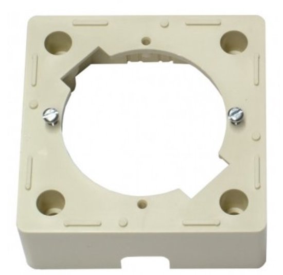 Braun Telecom wandcontactdoos opbouwrand SAD 165