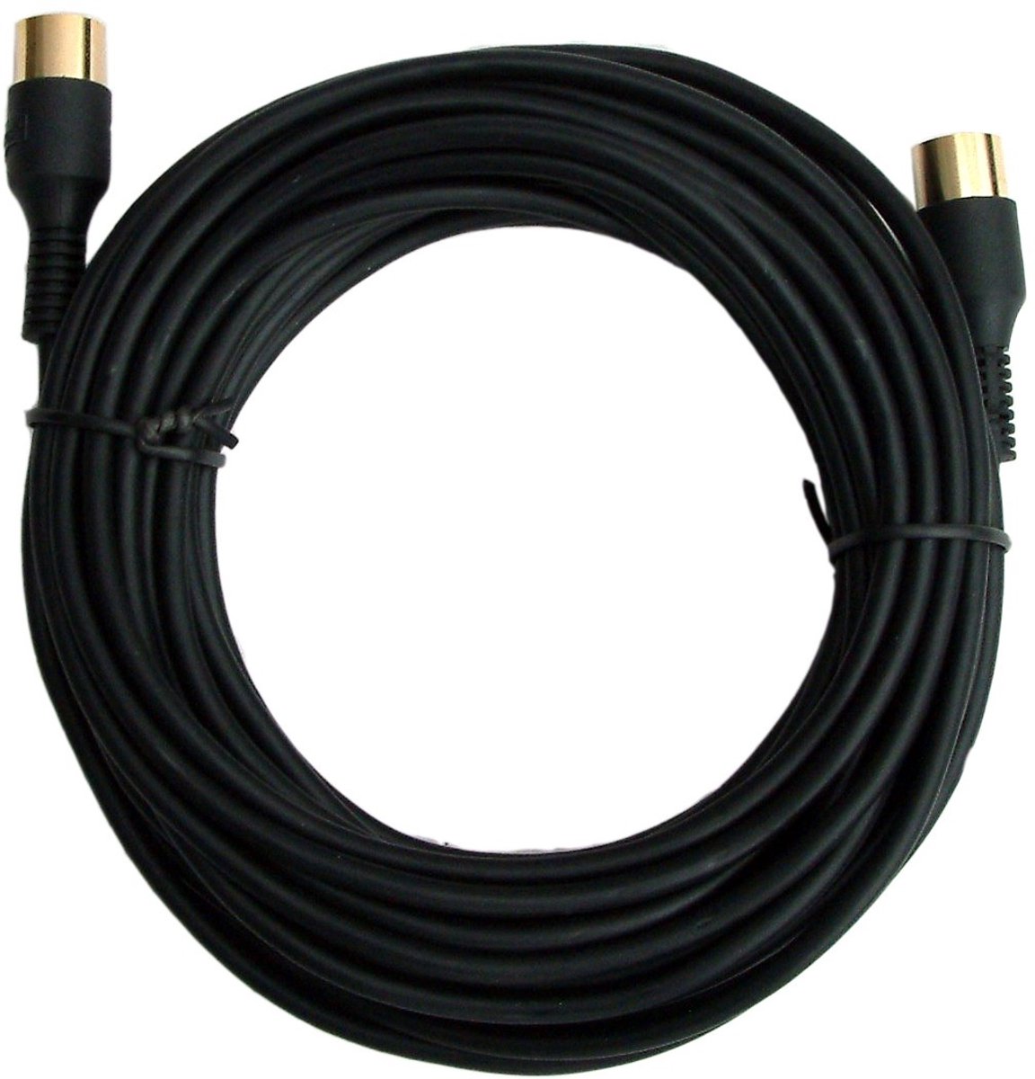 Cavus 8-pins DIN Powerlink PL8 kabel voor B&O / zwart - 15 meter