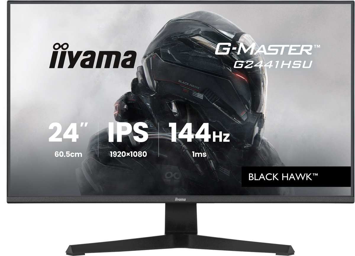 iiyama G-Master G2441HSU-B1 Black Hawk - 24 inch - Full HD -