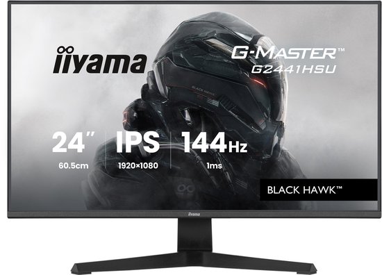 iiyama G-Master G2441HSU-B1 Black Hawk - 24 inch - Full HD - IPS - 144 Hz
