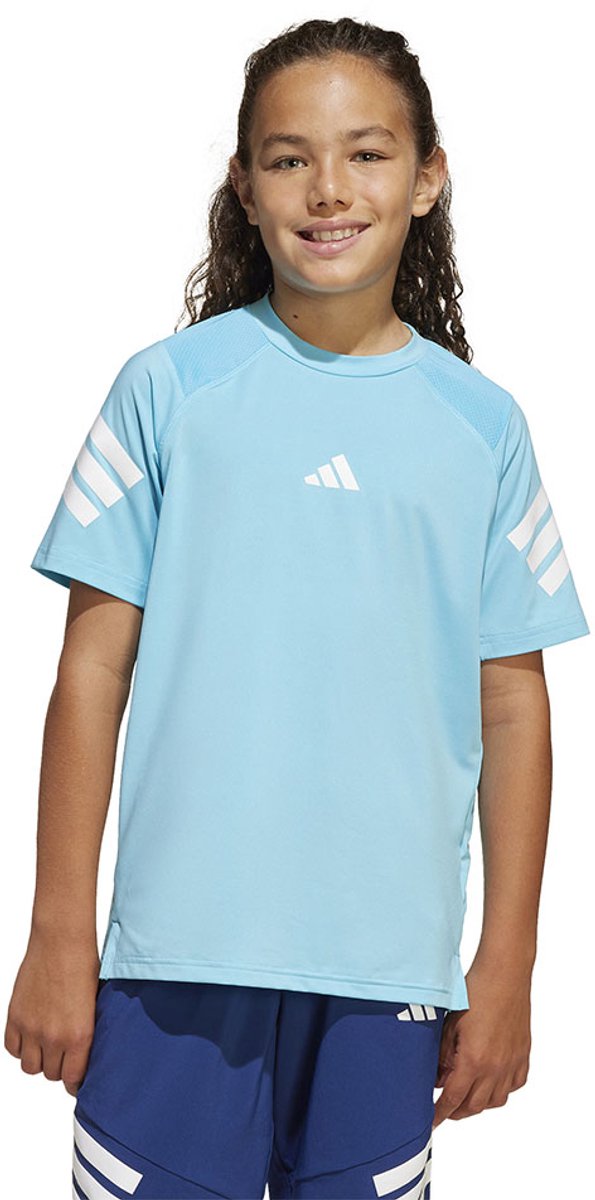 Adidas All Sports Nxt T-shirt Met Korte Mouwen 9-10 Years Jongen Wit