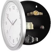 Horloge murale avec coffre-fort caché - Compartiment secret - Cachette - Petits objets de valeur
