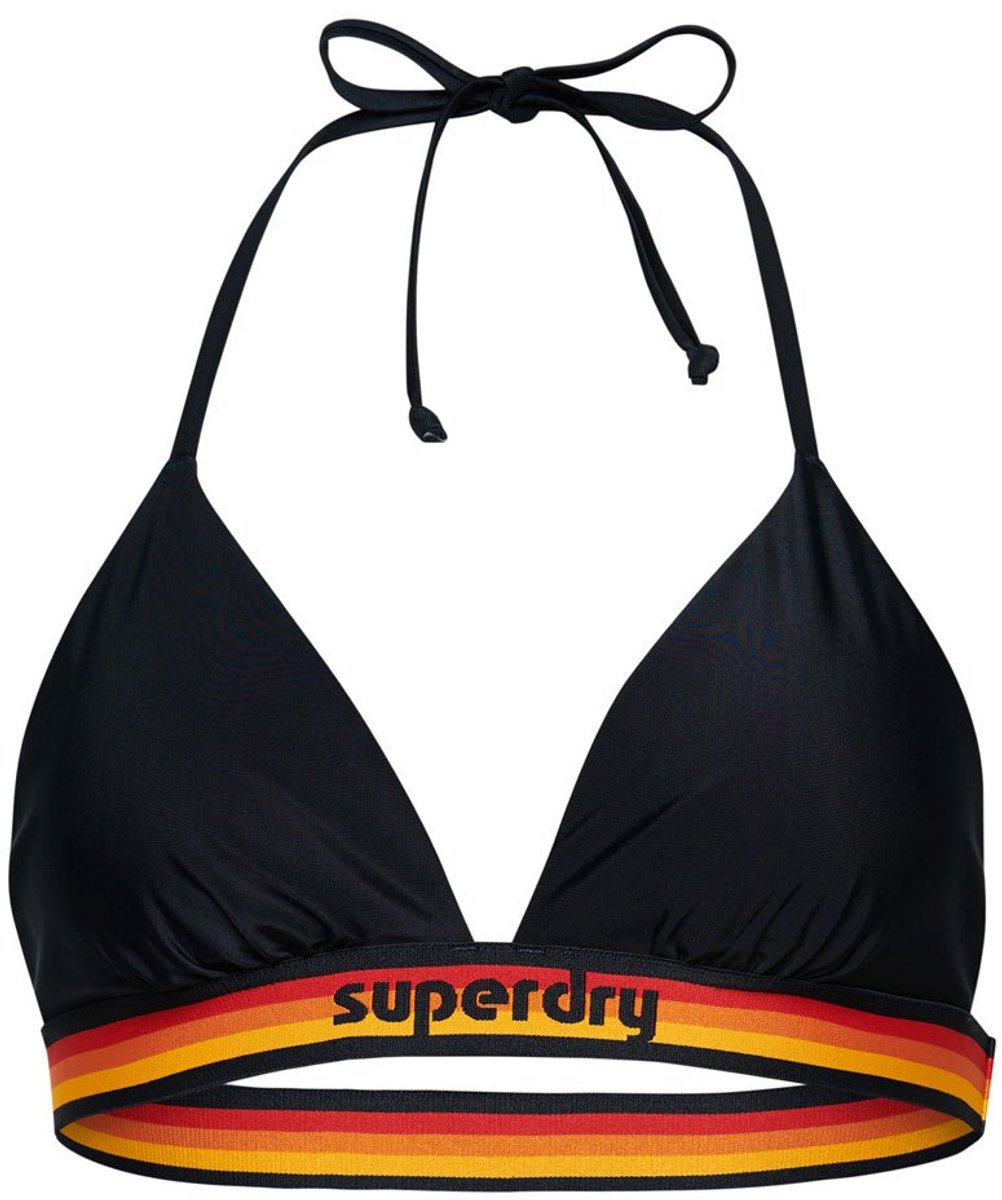Superdry Vintage Logo triangelbikinitop - Dames - Badpakken navy