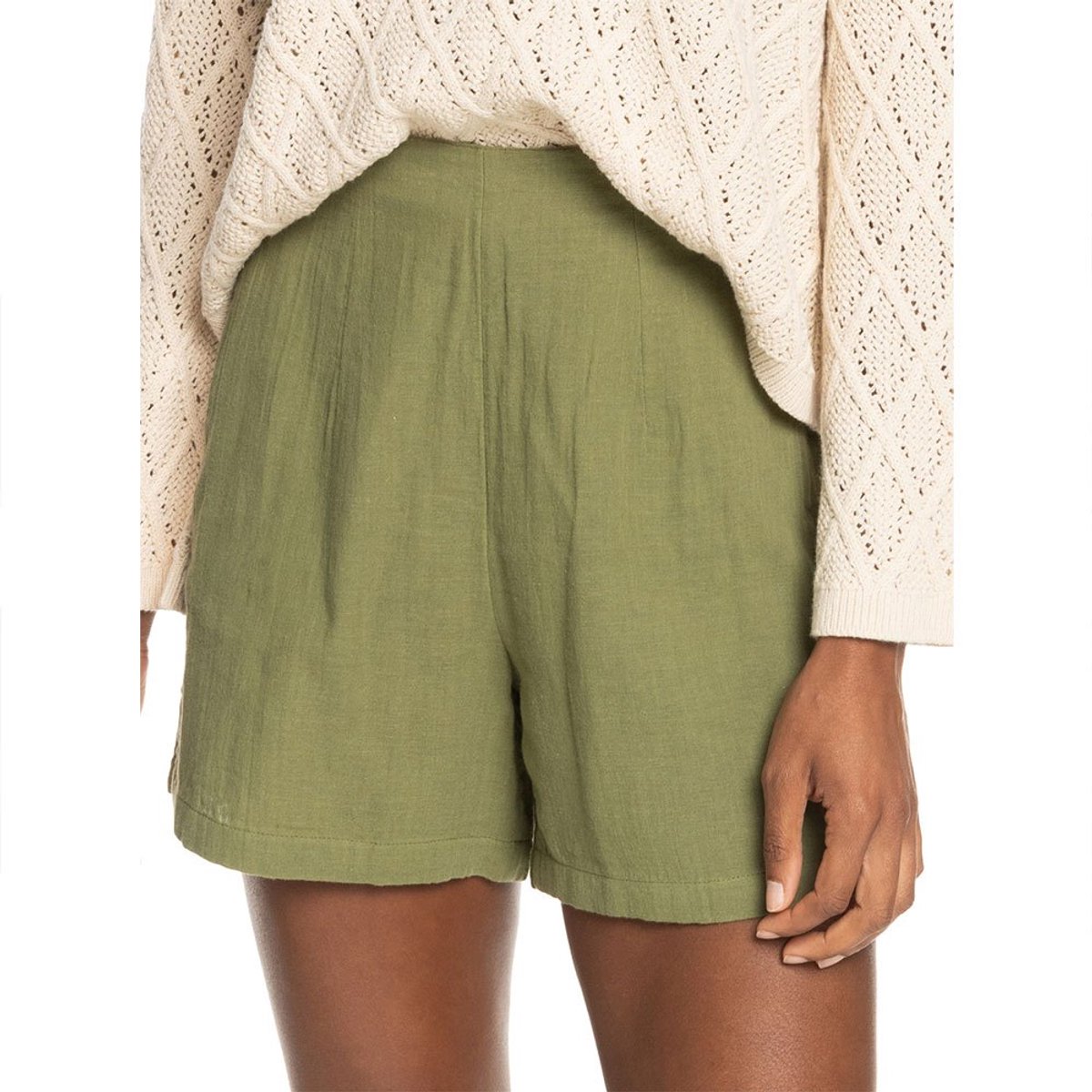 Roxy Over The Sun Korte Broek XL Vrouw Groen