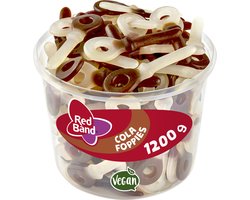 Red Band Cola foppies snoep sleutels - klassieke colasmaak - silo 100 St