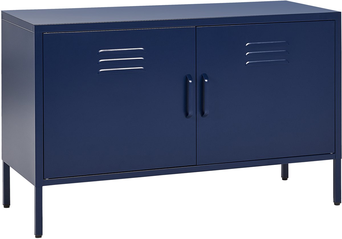 URIA - Kantoorkast - Marineblauw - Staal