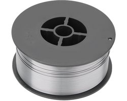 Flux Cored Welding Wire - Gasless MIG Welding - 0,9 mm Draad voor Alle Posities - 1 Rol - Bouw en Reparatie Grijs