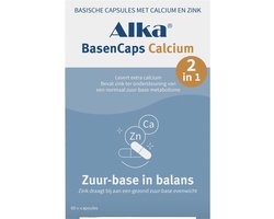 Alka BasenCaps Calcium: Basische Capsules met Calcium - 60 Caps