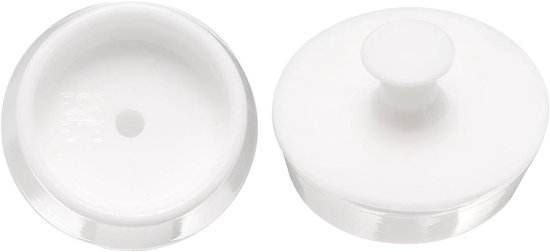 Verpakking van 2 prullenbakken voor de badkamer, 9L prullenbak voor de