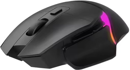 “ShadowStrike G11 – Draadloze Gaming Muis – RGB Verlichting – 6 Knoppen – 3200 DPI – Oplaadbaar – Zwart”
