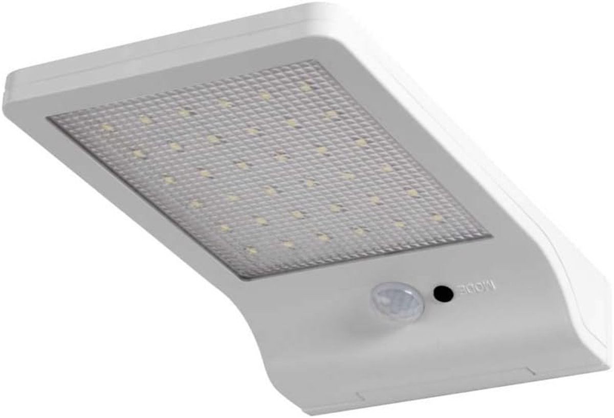 Osram LED Doorled Solar Batterijgevoede lamp, voor buitengebruik, koel wit, geïntegreerde bewegingssensor SolarPanel