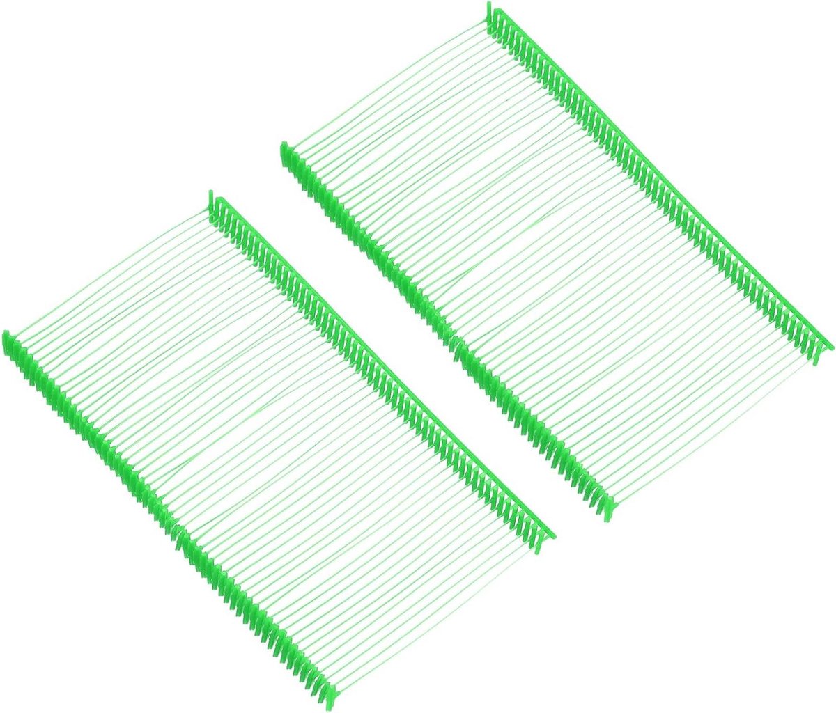 Allecto plus - Plastic Regular tagging vasteners, Standaard Prijs Etikettering Barbs voor Kleding - 3000 stuks Lichtgroen