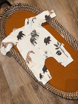 Combinaison Safari - Wit - ByTasha - Taille 50/56 - Imprimé animal