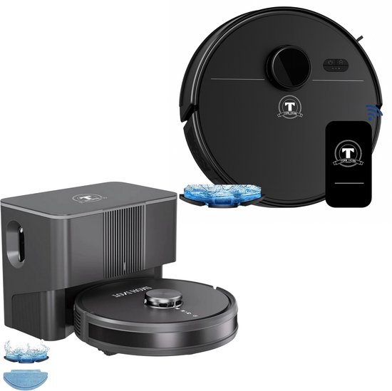 TONIHOMI M30 Robotstofzuiger met Dweilfunctie en Laser - TONIHOMI® - €1.699,00
