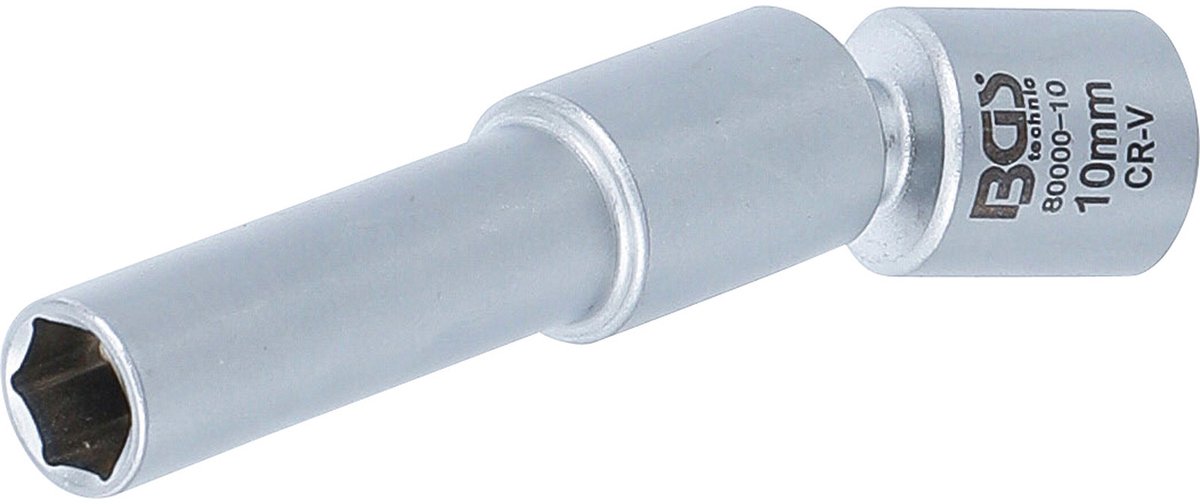 BGS Gloeibougie- en bougiedop 10 mm (3/8") SW 10 mm - 80000-...