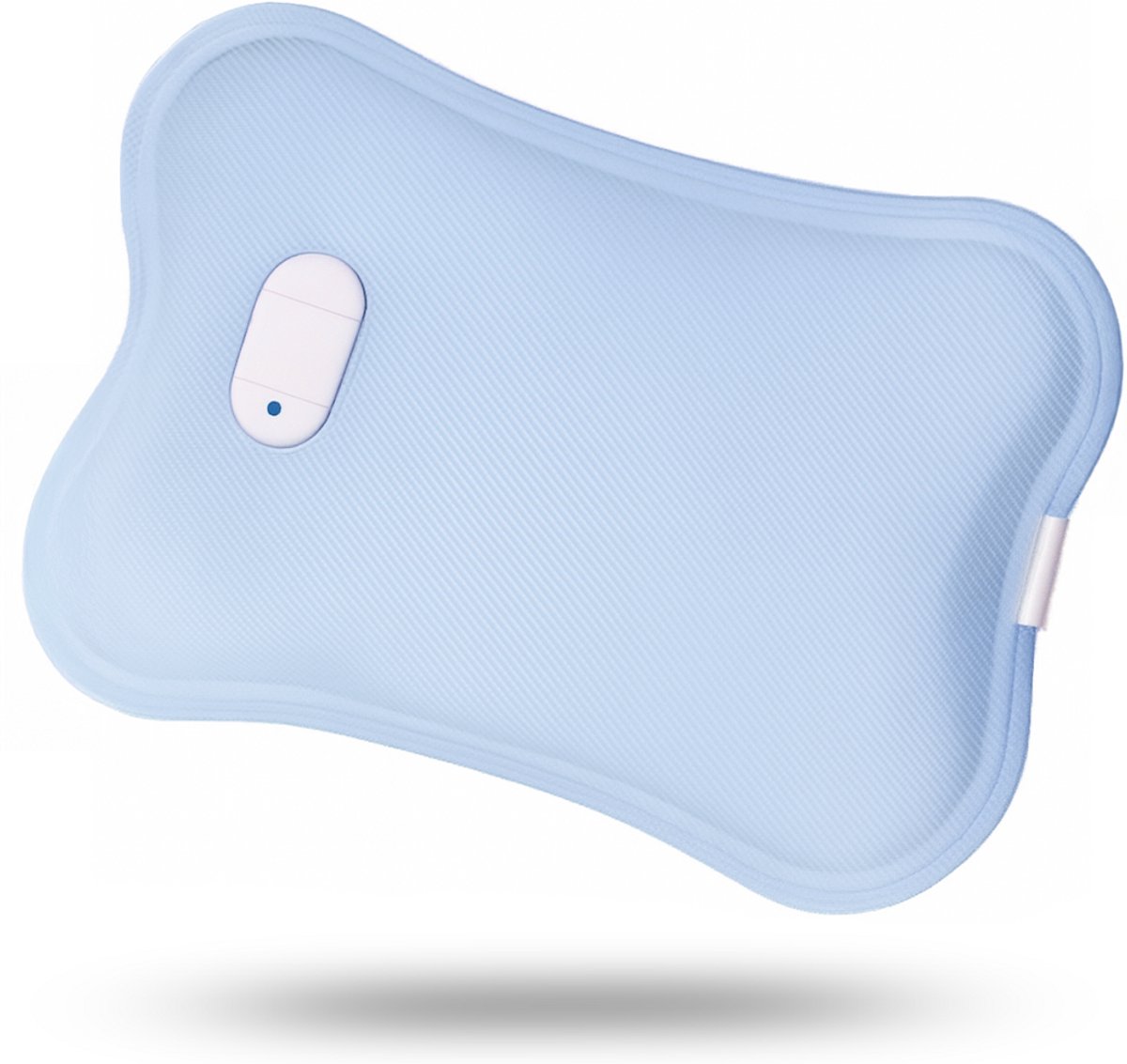 Living Needs - Elektrische Kruik - Blauw - Warmtekussen oplaadbaar - Slechts 8 minuten oplaadtijd - Warmwaterkruik voor volwassenen en baby's